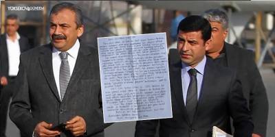 Selahattin Demirtaş'tan Sırrı Süreyya Önder'e geçmiş olsun mektubu