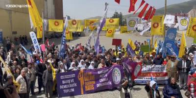 Yüksekova'da 1 Mayıs Coşkuyla Kutlandı