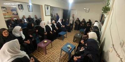 DEM Parti Yüksekova İlçe Örgütü Önder İçin Taziye Kurdu