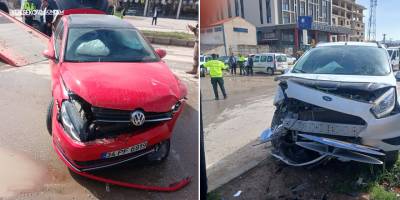 Yüksekova'da trafik kazası: 1 yaralı