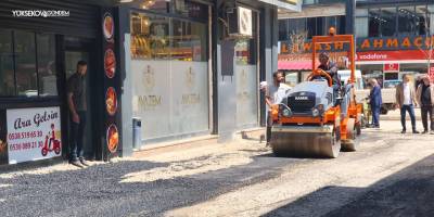 Yüksekova’da Yol Onarım Çalışması