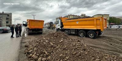 Yüksekova Devlet Hastanesi Yolunda Yeni Otopark Alanı Oluşturuldu