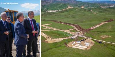 Yüksekova Organize Sanayi Bölgesi’nde Çalışmalar Sürüyor