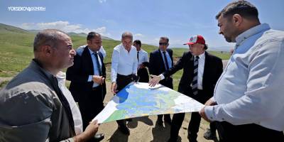 Hakkari Üniversitesi Rektörü, Yüksekova’da İncelemelerde Bulundu