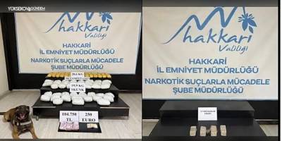 Yüksekova'da 51 kilo uyuşturucu ele geçirildi: 6 kişi tutuklandı