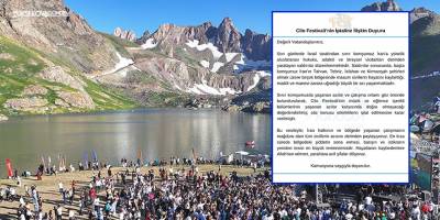 Hakkari Valiliği Cilo Festivali’nin İptaline İlişkin Duyuruda Bulundu