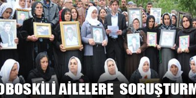 Roboskili ailelere soruşturma