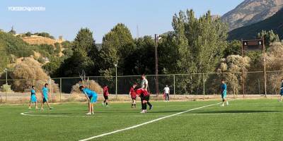 Yüksekova Spor Kadın Futbol Takımı Şemdinli’de Hazırlık Maçına çıktı