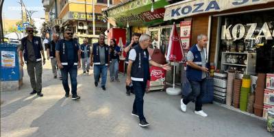 Yüksekova’da Kaldırım İşgali Denetimleri Devam Ediyor