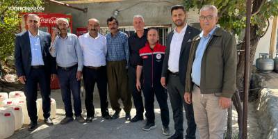 Dağlıca ve Yeşiltaş köyünde çiftçilerin sorun ve talepleri dinlendi