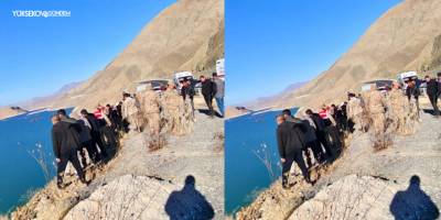 Otomobil Zernek Barajı'na uçtu: İçindeki 3 kişi aranıyor