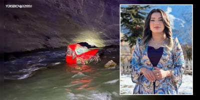 Hakkari’de otomobil Zap Suyu’na yuvarlandı: 1 ölü