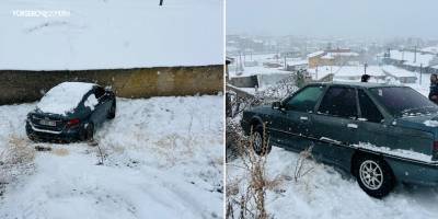 Yüksekova'da kar yağışı hayatı olumsuz etkiledi