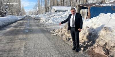 Başkan Durna, “Yüksekova-Şemdinli Karayolunda Biran Önce Çalışma Başlatılmalı”