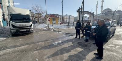 Cengiz Topel Caddesi’nde ağır taşıtlara yönelik uygulama başlatıldı