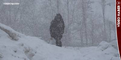Nisan’da Kış Geri Döndü, Bahar Beklenirken Yüksekova Beyaza Büründü