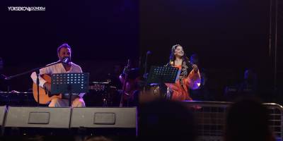 Yüksekova’da vatandaşlar festivalin 1. gününde doyasıya eğlendi