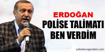 Erdoğan: Polise 'Gezi Parkı' talimatını ben verdim