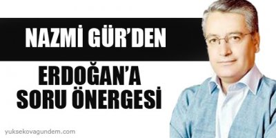 Erdoğan'a Soru Önergesi