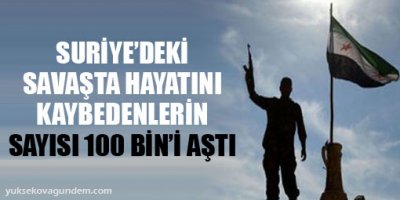 Hayatını Kaybedenlerin Sayısı 100 bini aştı