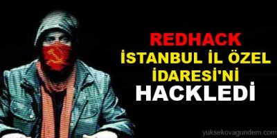 Redhack İstanbul İl Özel İdaresi'ni hackledi