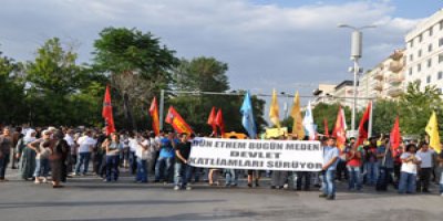 Ankara'daki Lice eylemine müdahale