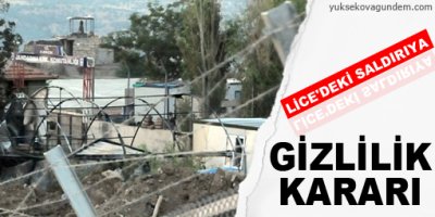 Savcılıktan Flaş Lice Kararı