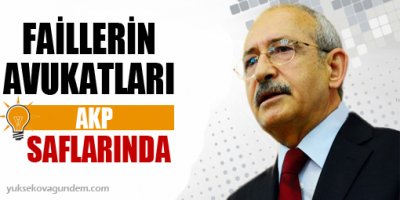 Faillerin avukatları AKP saflarında