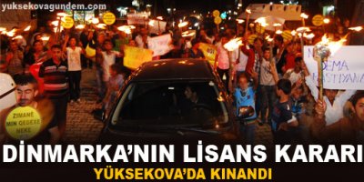 Danimarkan'ın İptal Kararı Protesto Edildi