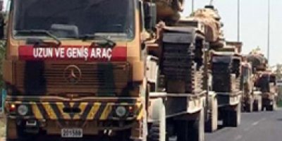 Sınıra tank sevkiyatı sürüyor