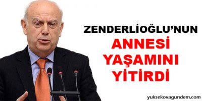 Fatma Zenderlioğlu yaşamını yitirdi