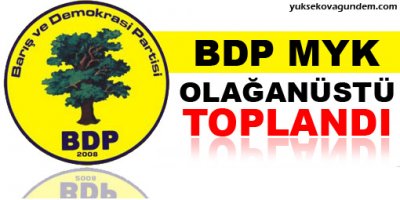 BDP MYK olağanüstü toplandı