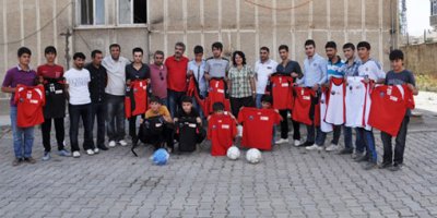 Yüksekova Belediye Spora Malzeme Desteği