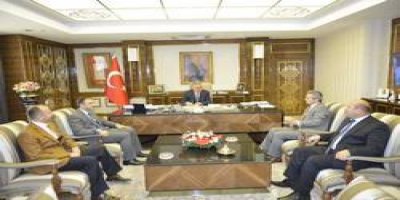 Hatso heyeti bakan yazıcı ile görüştü