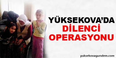 Zabıtadan dilenci operasyonu