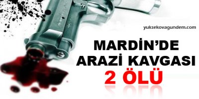 Kızıltepe'de arazi anlaşmazlığı: 2 ölü