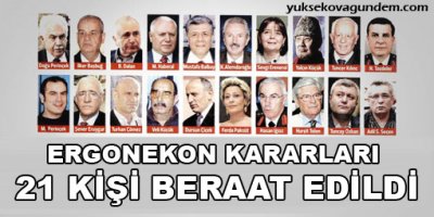 İşte Ergenekon kararları