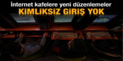 İnternet kafelerdeki oyunlara yaş sınırlaması geliyor