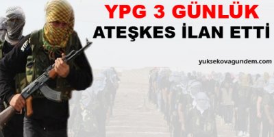 YPGden üç günlük bayram ateşkesi