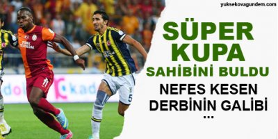 Süper Kupa Galatasaray'ın