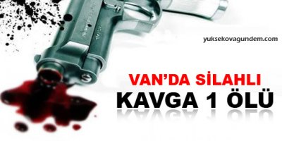 Van'da silahlı kavga: 1 ölü
