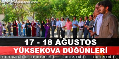 Yüksekova Düğünleri (17-18) Ağustos 2013