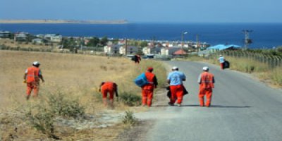 Van'da temizlik çalışması