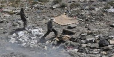Çöp yığınları arasında yaşam mücadelesi