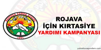 Rojava için kırtasiye yardımı kampanyası