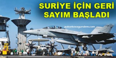 Suriye için geri sayım