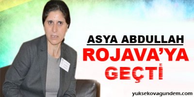 PYD Eş Başkanı Rojava'ya geçti