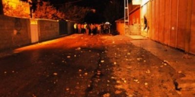 Anadil eylemine müdahale: 2 gözaltı