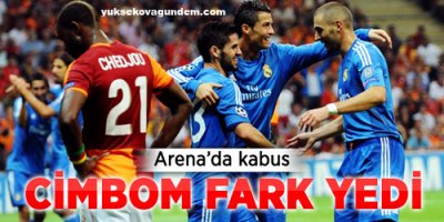 Galatasaray Real Madrid'e 6-1 Yenildi