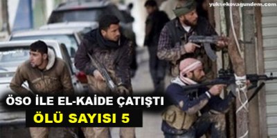 ÖSO ile El-Kaide çatıştı: 5 ölü